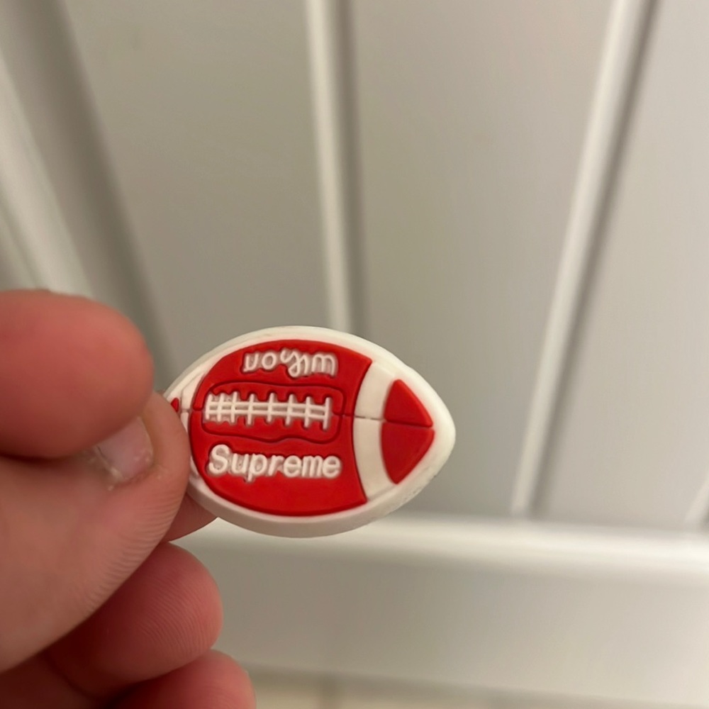Supreme/Wilson croc charm